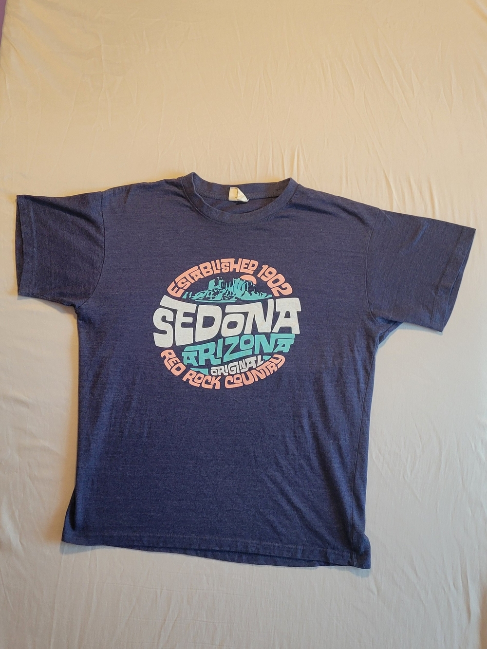 Sedona Arizona Graphic Tee - Navy Blue